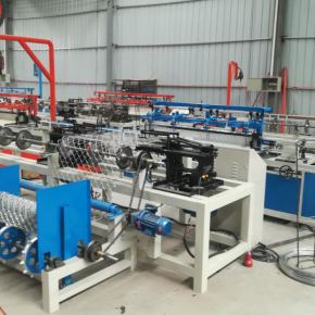 Double Wire & Single Wire Fully Automatic Diamond Mesh Chain Link Fence Making Machine Factory