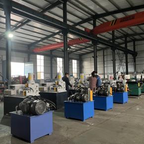 steel pipe diameter reduce machine in Vietnam