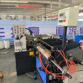 automatic thread rolling machine for U-shaped Anchor Bolt