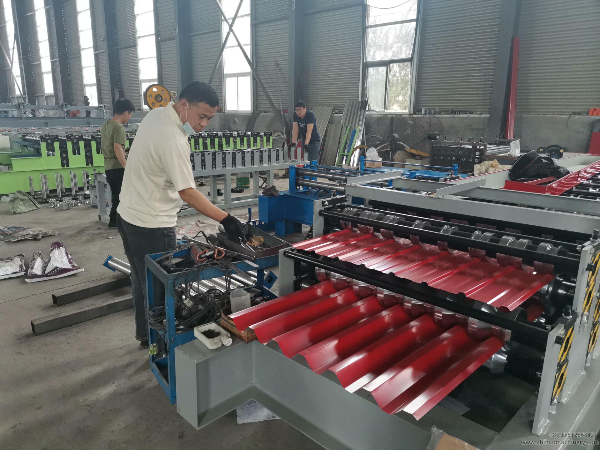 corrugated roll forming machine, zhihaomachinery