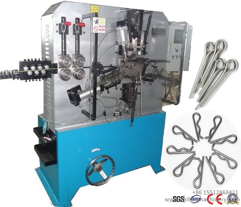 split R shape cotter pin making machine, zhihaomachinery