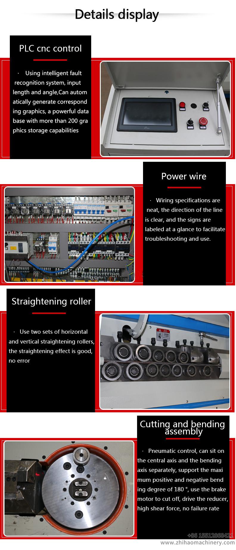 cnc rebar bending machine, zhihaomachinery