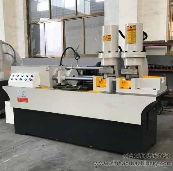 steel bar rod necking machine, zhihaomachinery