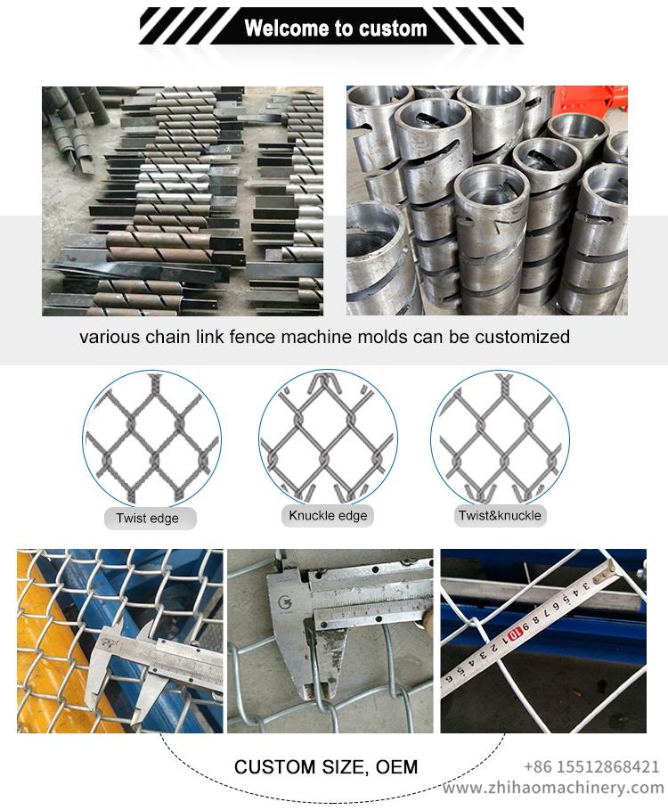 Chain Link Fence Wire Netting Machine, zhihaomachinery