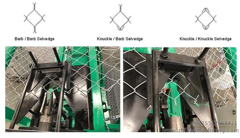 Double Wire Chain Link Wire Mesh Fence Machine, zhihaomachinery