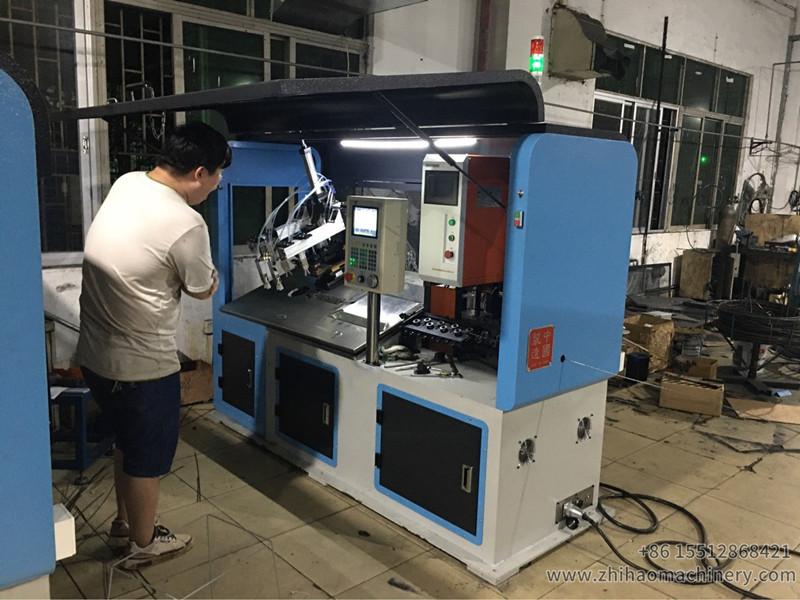 wire basket bending machine, zhihaomachinery