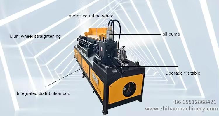 rebar straightening machine, zhihaomachinery